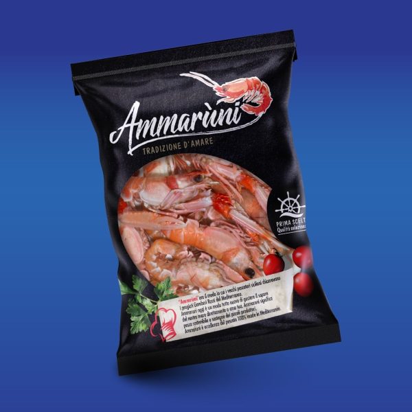 Scampi del Mediterraneo interi
