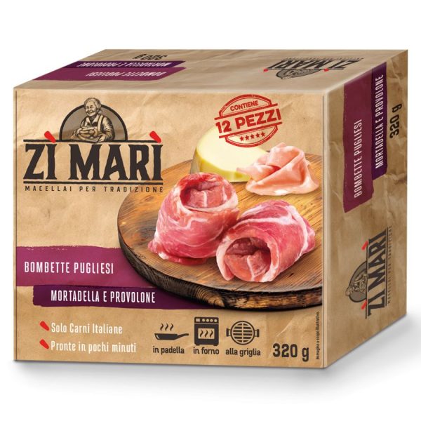 Bombette pugliesi mortadella e provolone