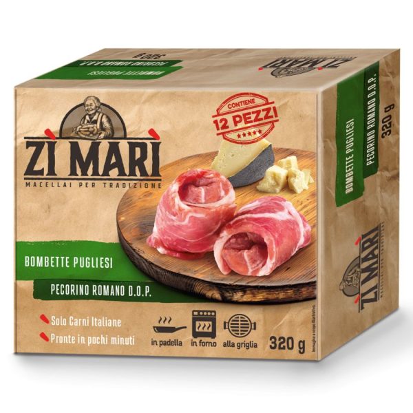 Bombette pugliesi al pecorino romano DOP