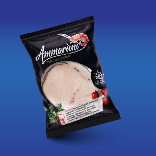 busta ammaruni con trancio di pesce spada
