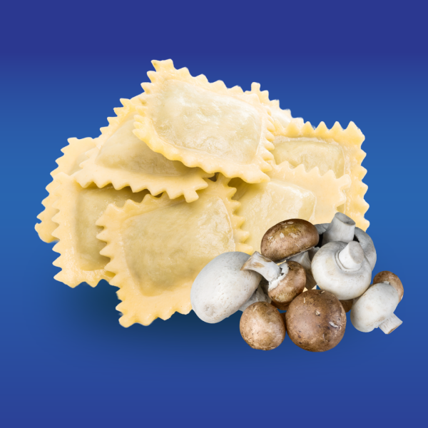 Ravioli ripieni ai funghi